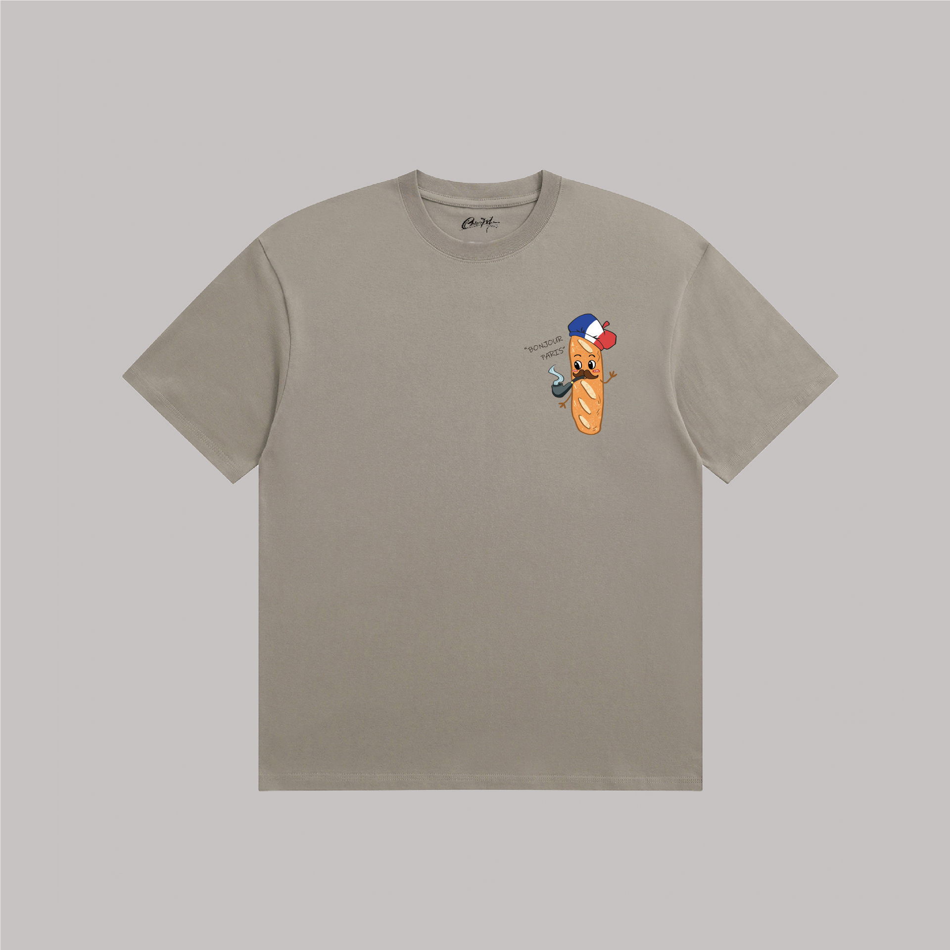 Heavyweight Relax Tee-Shirt Baguette Frenchie