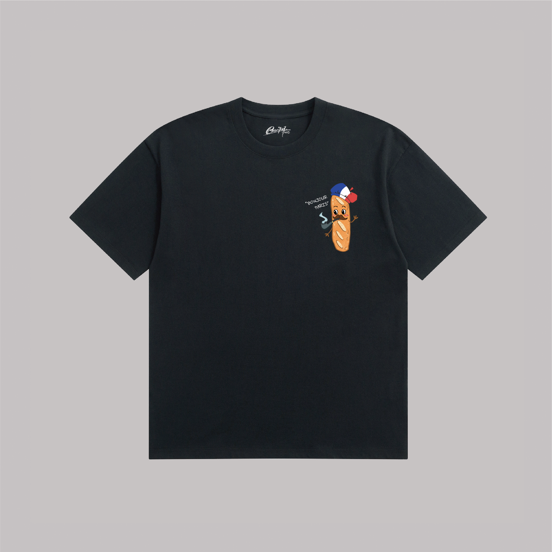 Heavyweight Relax Tee-Shirt Baguette Frenchie