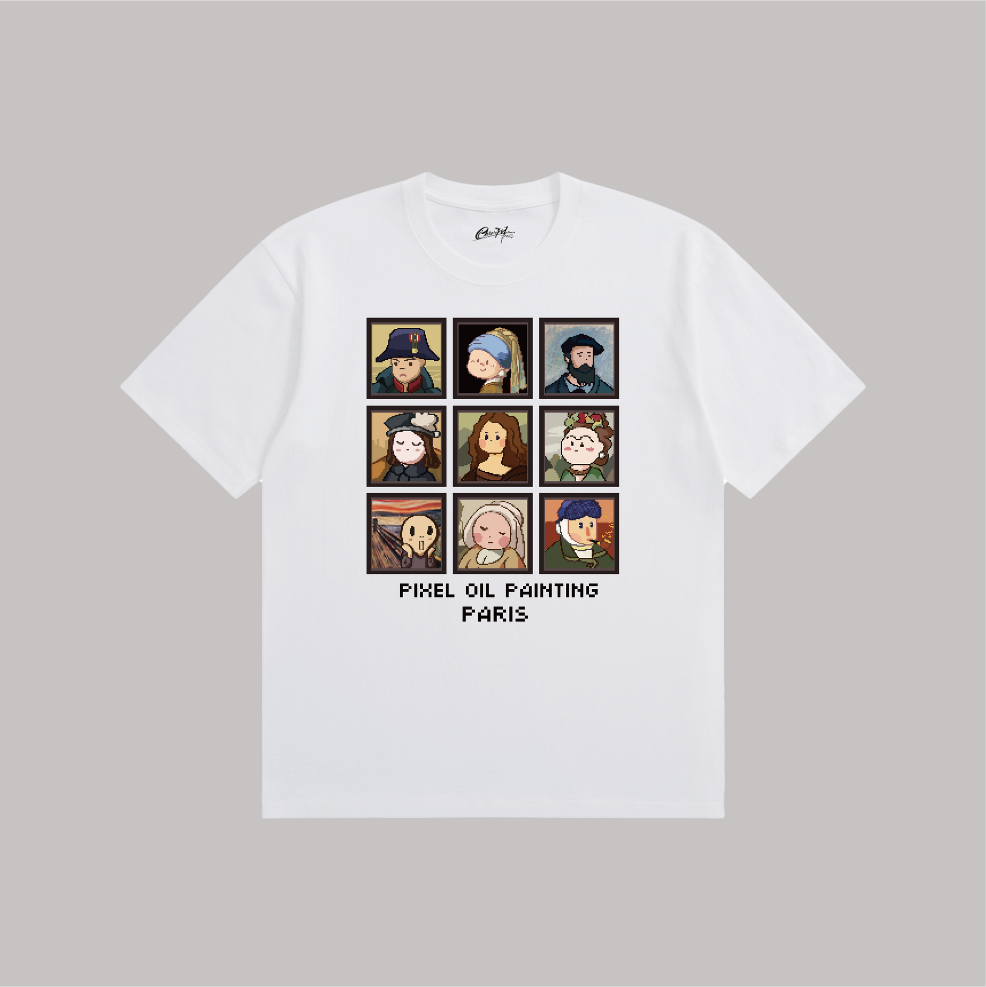 Heavyweight Relax Tee-Shirt Art Pixel