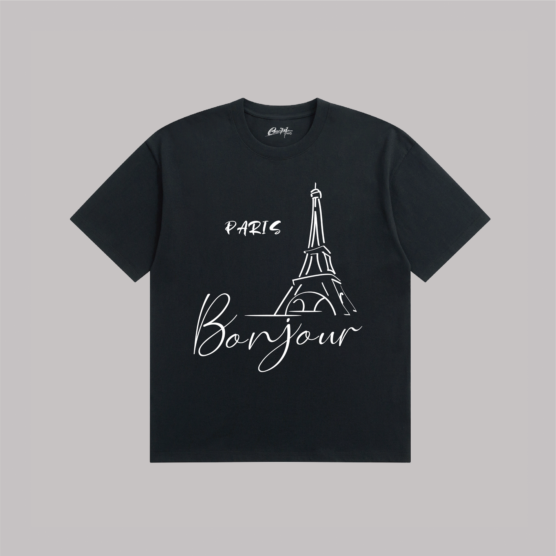 Heavyweight Relax Tee-Shirt Bonjour
